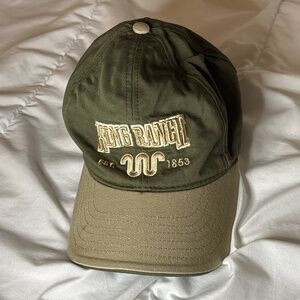 King Ranch Green & Tan Baseball Cap